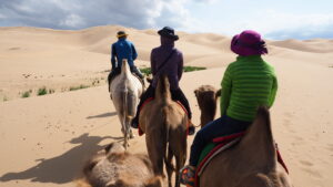 Day 3. Climb up Khongor Sand Dunes